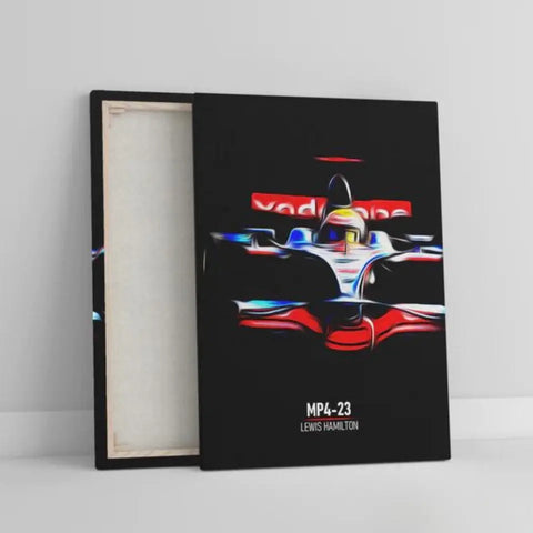 Affiche ou Tableau McLaren MP4-23 Lewis Hamilton Formule 1