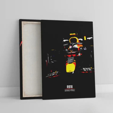 Affiche ou Tableau Red Bull RB18 Sergio Pérez Formule 1