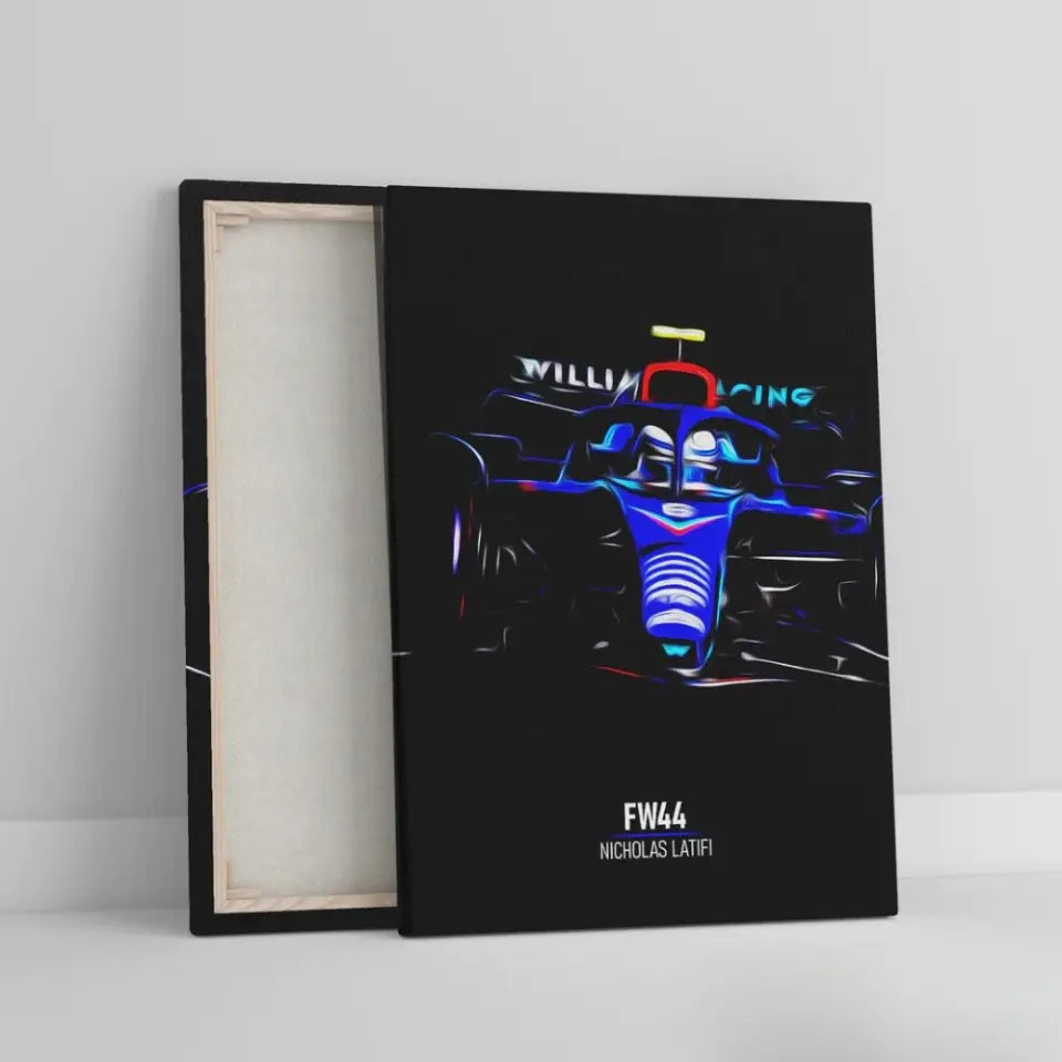 Affiche ou Tableau Williams FW44 Nicholas Latifi 2022 Formule 1