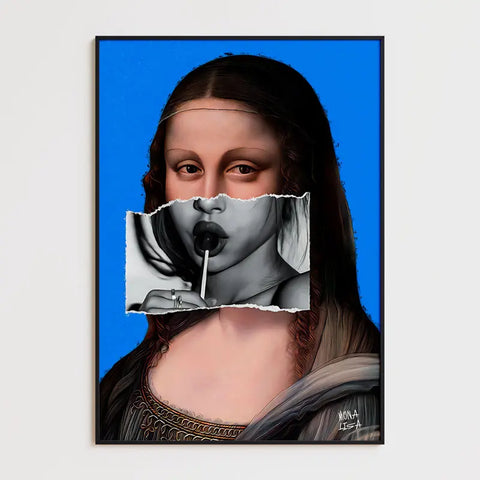 Affiche et Tableau Pop Art de Mona Lisa