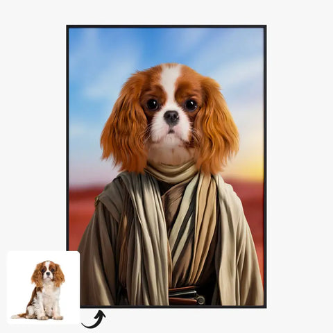 Tableau Animaux Portrait Personnalisé shmi Skywalker