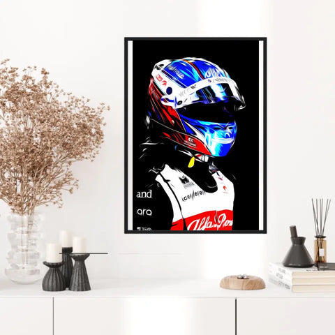 Affiche ou Tableau Valtteri Bottas Alfa Romeo 2022 Formule 1