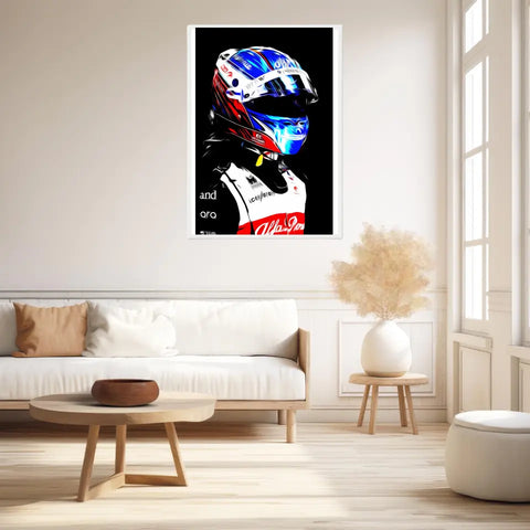 Affiche ou Tableau Valtteri Bottas Alfa Romeo 2022 Formule 1