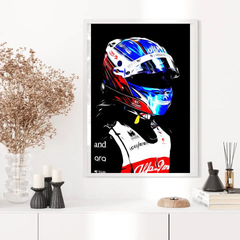 Affiche ou Tableau Valtteri Bottas Alfa Romeo 2022 Formule 1