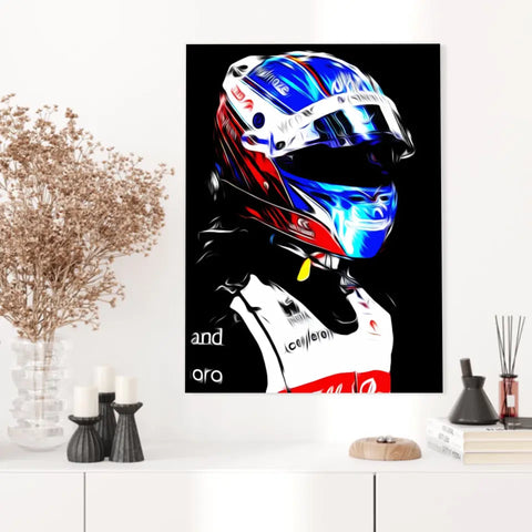 Affiche ou Tableau Valtteri Bottas Alfa Romeo 2022 Formule 1