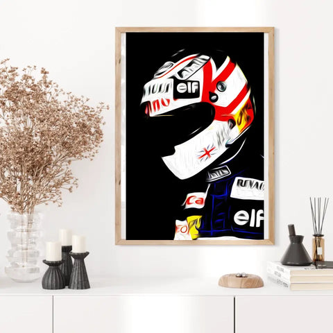 Affiche ou Tableau Nigel Mansell Williams 1992 Formule 1