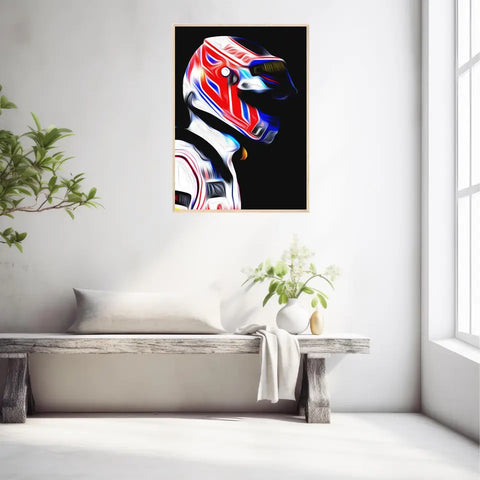 Affiche ou Tableau Jenson Button McLaren 2013 Formule 1