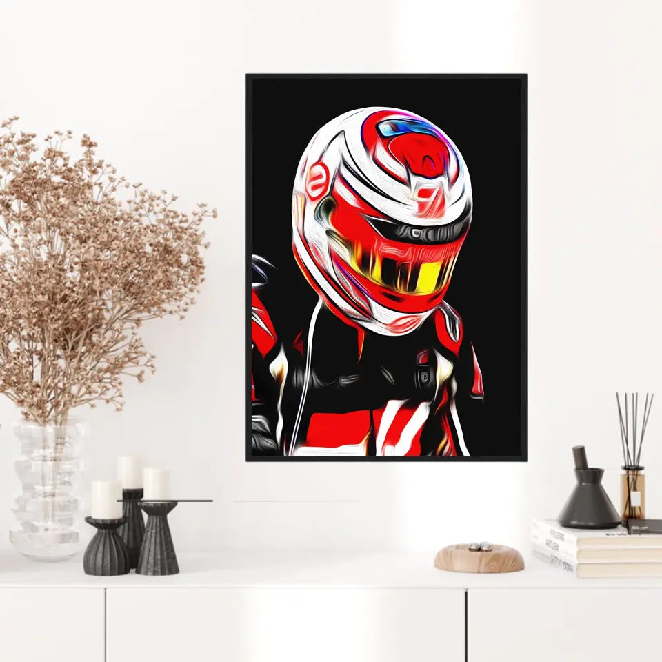 Affiche ou Tableau Kevin Magnussen Haas 2018 Formule 1