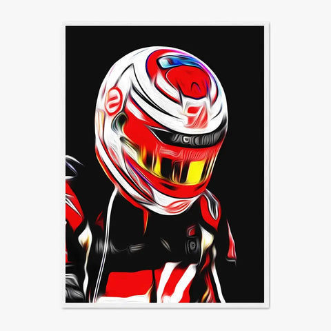 Affiche ou Tableau Kevin Magnussen Haas 2018 Formule 1