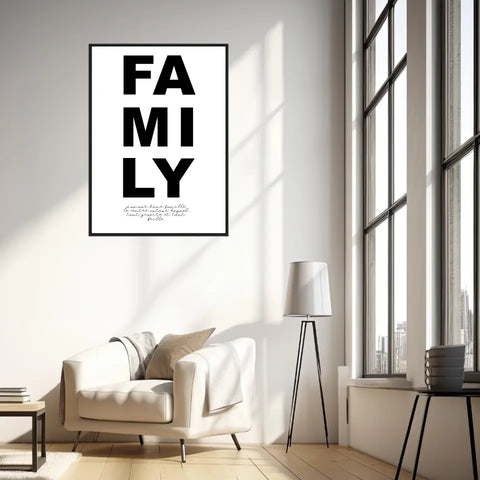 Tableau Famille Personnalisable Photo Family