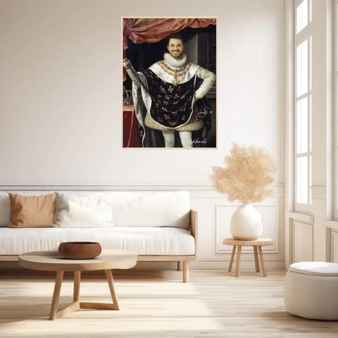 Tableau Homme Portrait Personnalisé Henri IV Roi de France