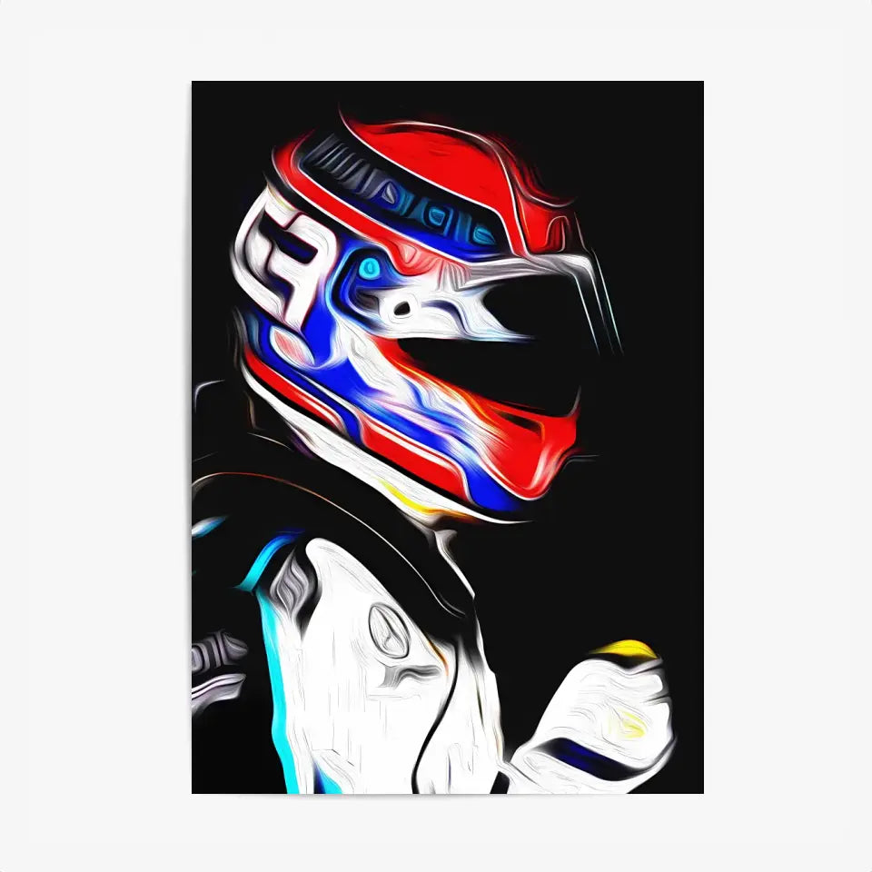 Affiche ou Tableau George Russell Williams 2021 Formule 1