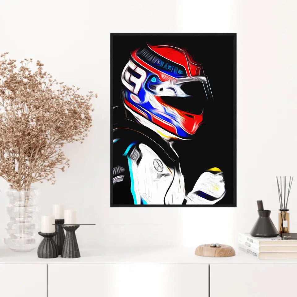 Affiche ou Tableau George Russell Williams 2021 Formule 1