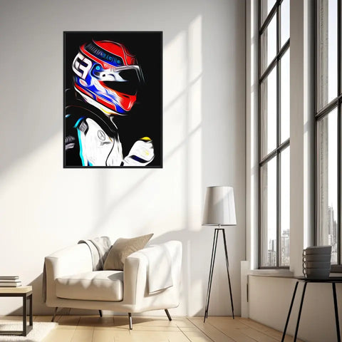 Affiche ou Tableau George Russell Williams 2021 Formule 1