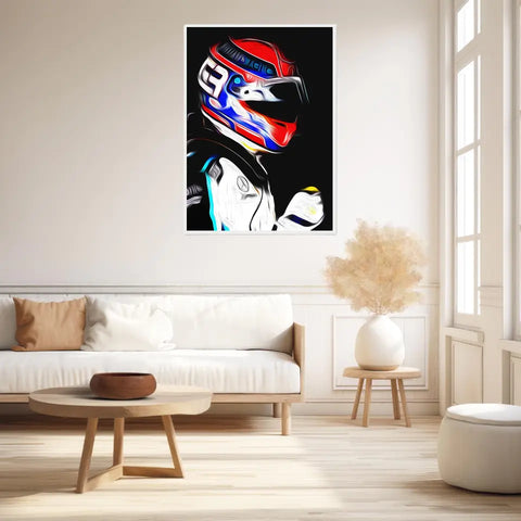 Affiche ou Tableau George Russell Williams 2021 Formule 1