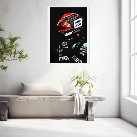 Affiche ou Tableau George Russell Mercedes 2020 Formule 1