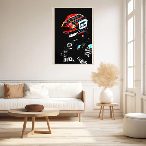 Affiche ou Tableau George Russell Mercedes 2020 Formule 1