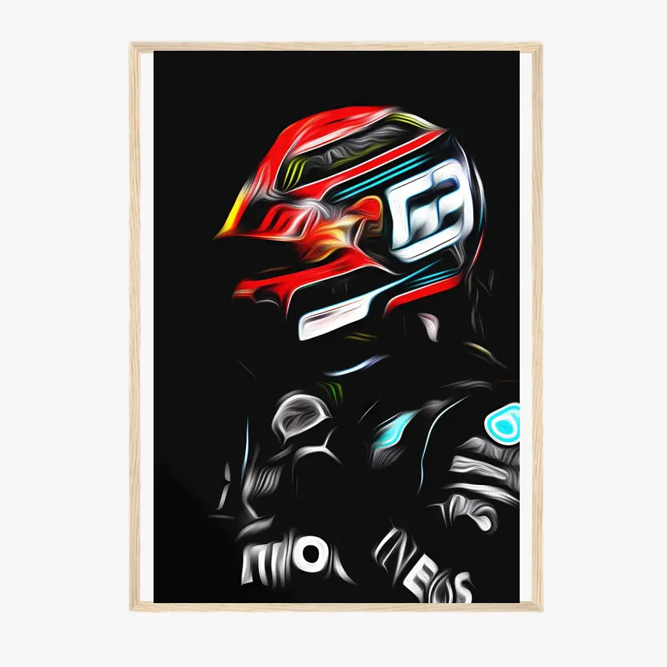 Affiche ou Tableau George Russell Mercedes 2020 Formule 1