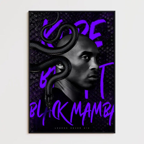 Affiche et Tableau Pop Art de Kobe Bryant Lakers 24