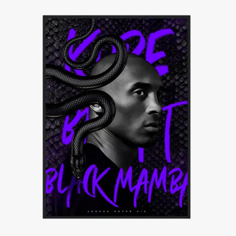 Affiche et Tableau Pop Art de Kobe Bryant Lakers 24