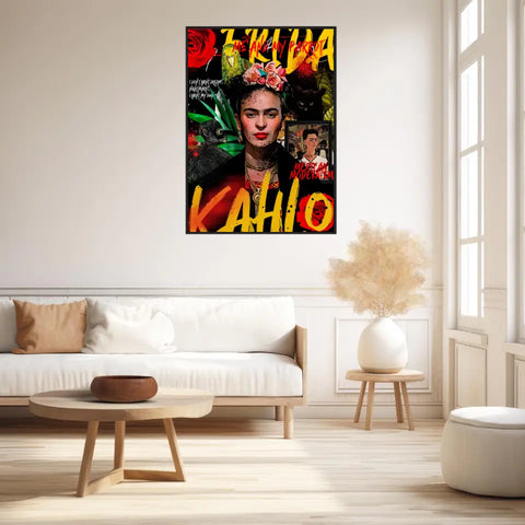 Affiche et Tableau Pop Art de Frida Kahlo