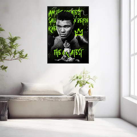 Affiche et Tableau Pop Art de Mohamed Ali