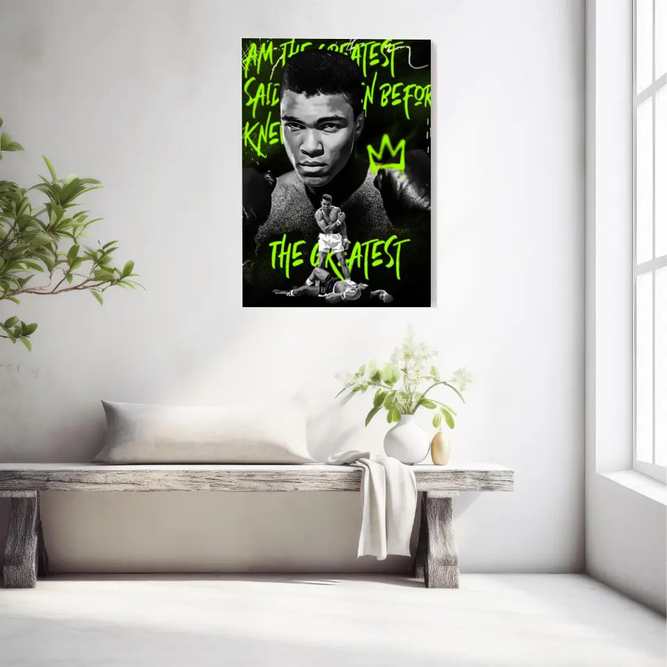 Affiche et Tableau Pop Art de Mohamed Ali