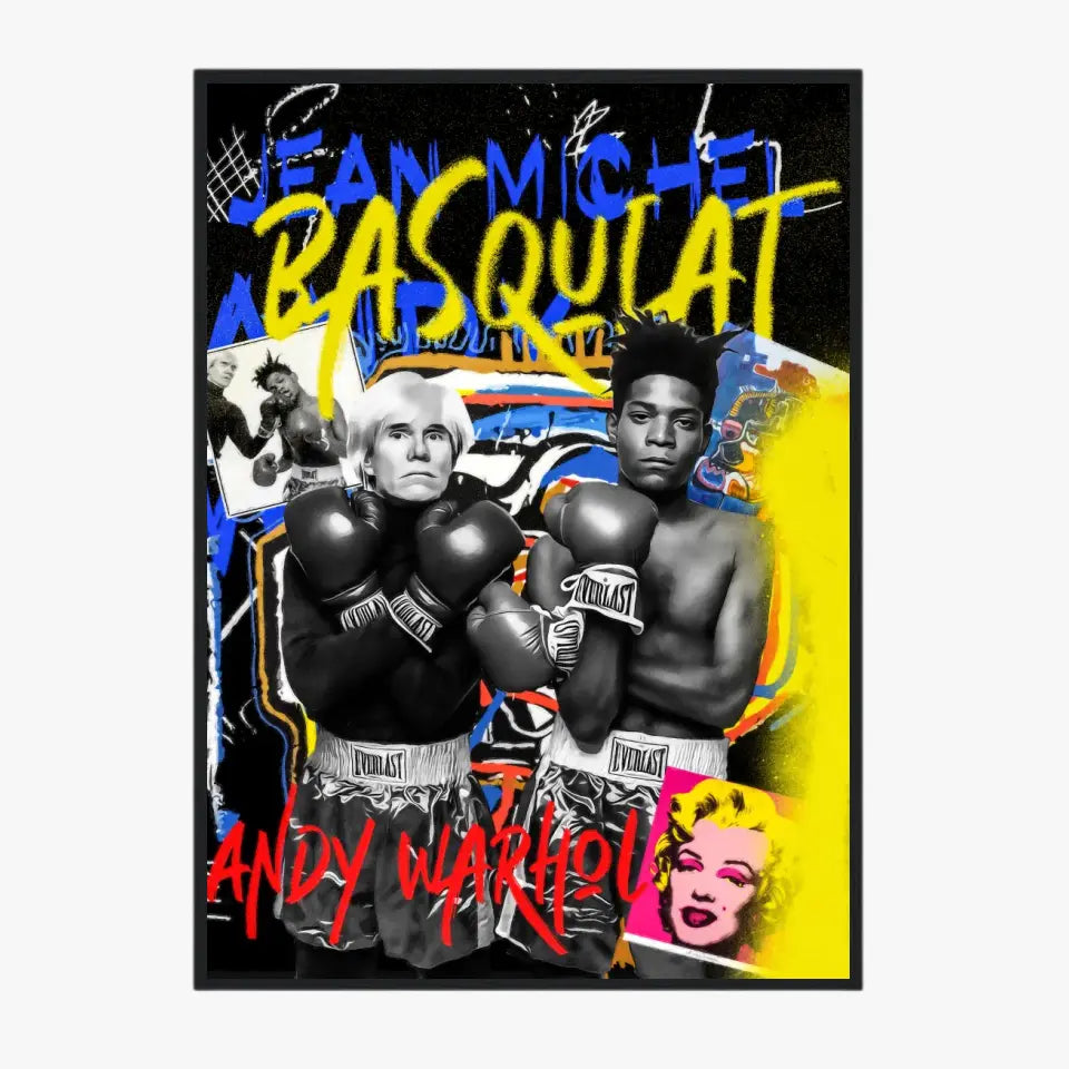 Affiche et Tableau Pop Art de Jean Michel Basquiat Warhol Monroe