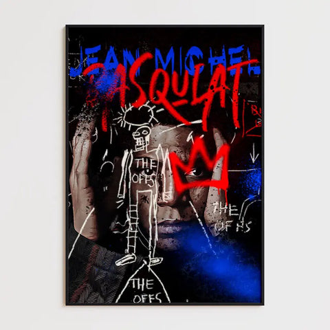 Affiche et Tableau Pop Art de Jean Michel Basquiat The Offs