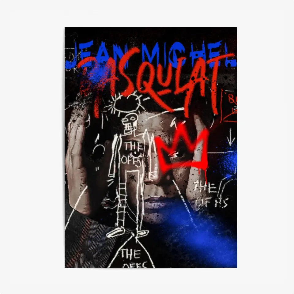 Affiche et Tableau Pop Art de Jean Michel Basquiat The Offs
