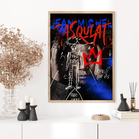 Affiche et Tableau Pop Art de Jean Michel Basquiat The Offs