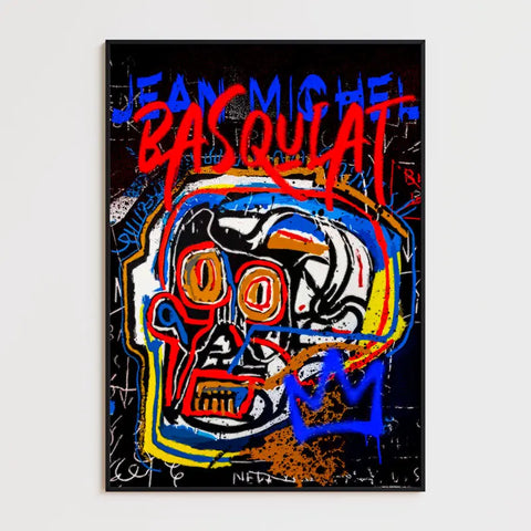 Affiche et Tableau Pop Art de Jean Michel Basquiat Head Artist Proof