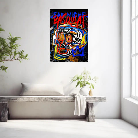 Affiche et Tableau Pop Art de Jean Michel Basquiat Head Artist Proof