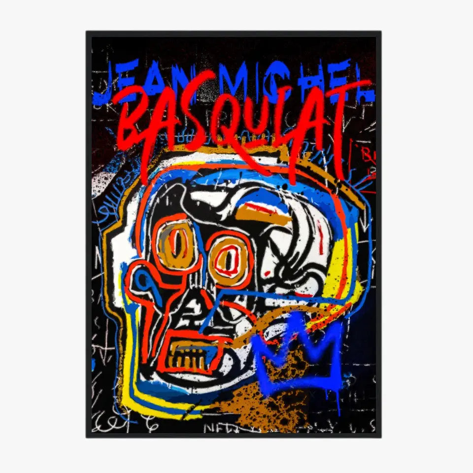 Affiche et Tableau Pop Art de Jean Michel Basquiat Head Artist Proof