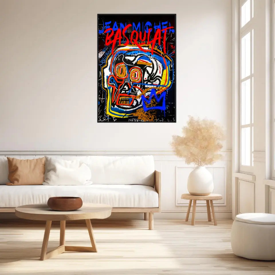 Affiche et Tableau Pop Art de Jean Michel Basquiat Head Artist Proof