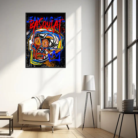 Affiche et Tableau Pop Art de Jean Michel Basquiat Head Artist Proof