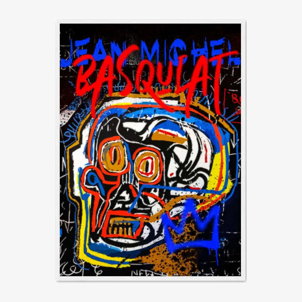 Affiche et Tableau Pop Art de Jean Michel Basquiat Head Artist Proof