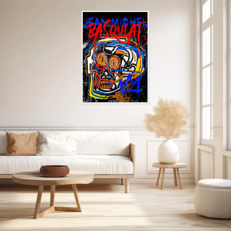 Affiche et Tableau Pop Art de Jean Michel Basquiat Head Artist Proof