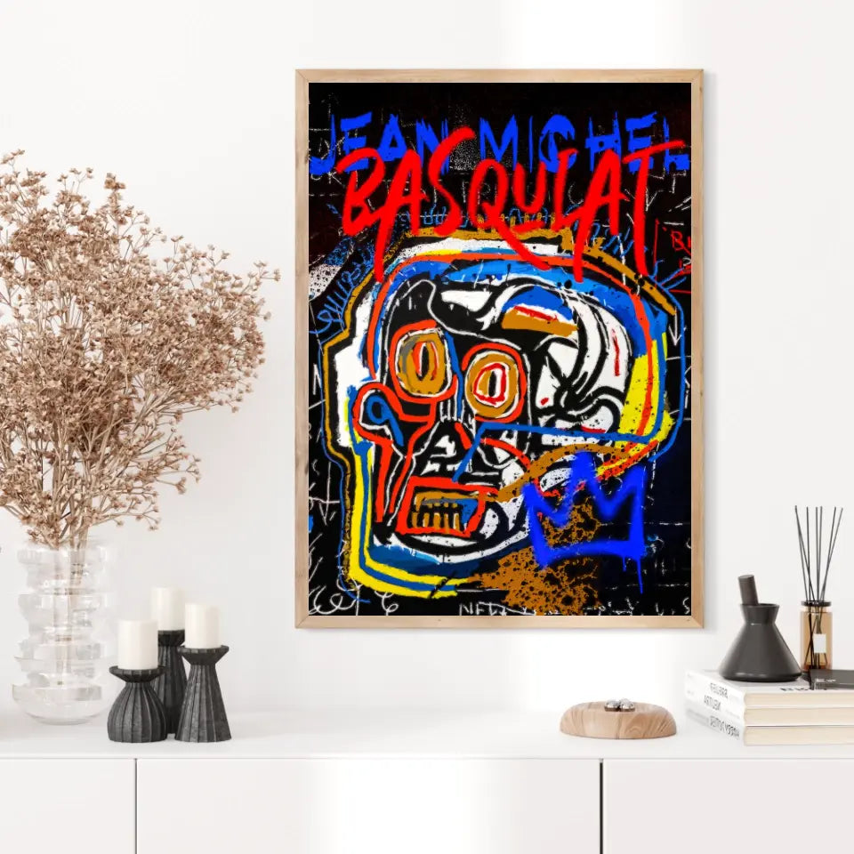 Affiche et Tableau Pop Art de Jean Michel Basquiat Head Artist Proof