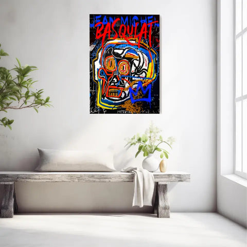 Affiche et Tableau Pop Art de Jean Michel Basquiat Head Artist Proof