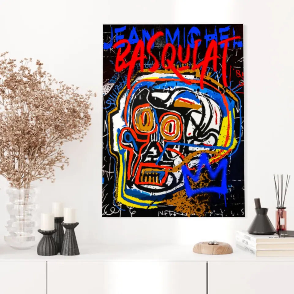 Affiche et Tableau Pop Art de Jean Michel Basquiat Head Artist Proof