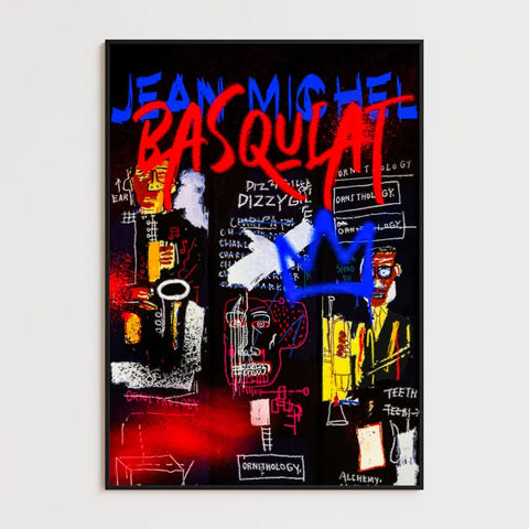 Affiche et Tableau Pop Art de Jean Michel Basquiat Ornithology