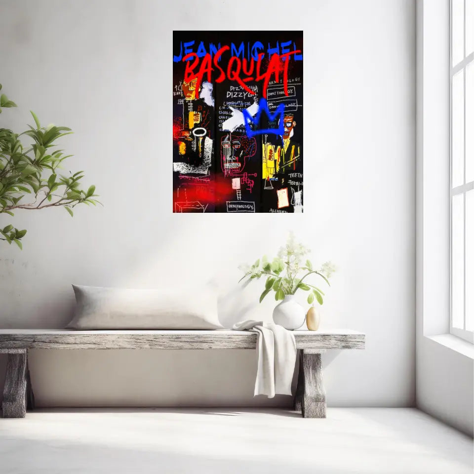 Affiche et Tableau Pop Art de Jean Michel Basquiat Ornithology