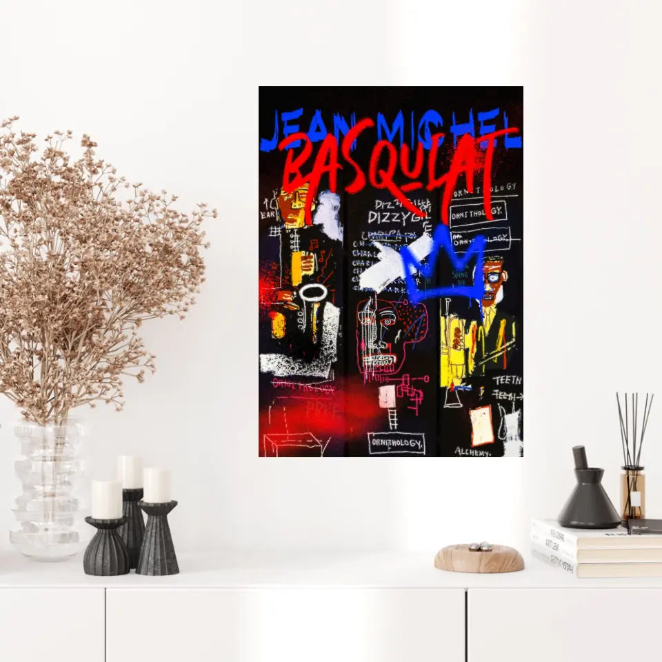 Affiche et Tableau Pop Art de Jean Michel Basquiat Ornithology