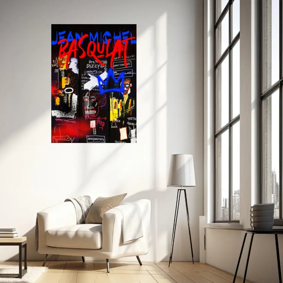 Affiche et Tableau Pop Art de Jean Michel Basquiat Ornithology