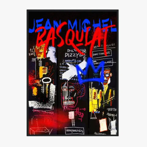 Affiche et Tableau Pop Art de Jean Michel Basquiat Ornithology