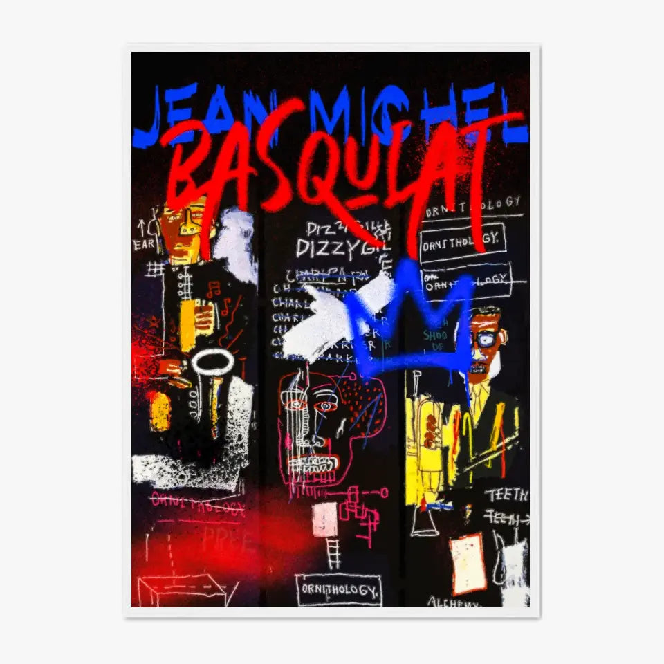 Affiche et Tableau Pop Art de Jean Michel Basquiat Ornithology