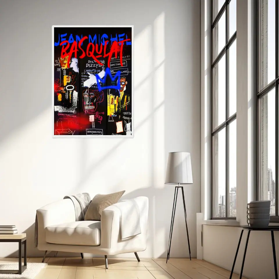 Affiche et Tableau Pop Art de Jean Michel Basquiat Ornithology