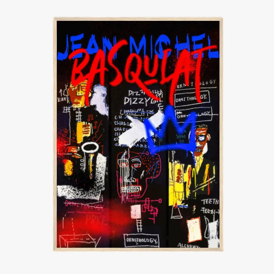 Affiche et Tableau Pop Art de Jean Michel Basquiat Ornithology