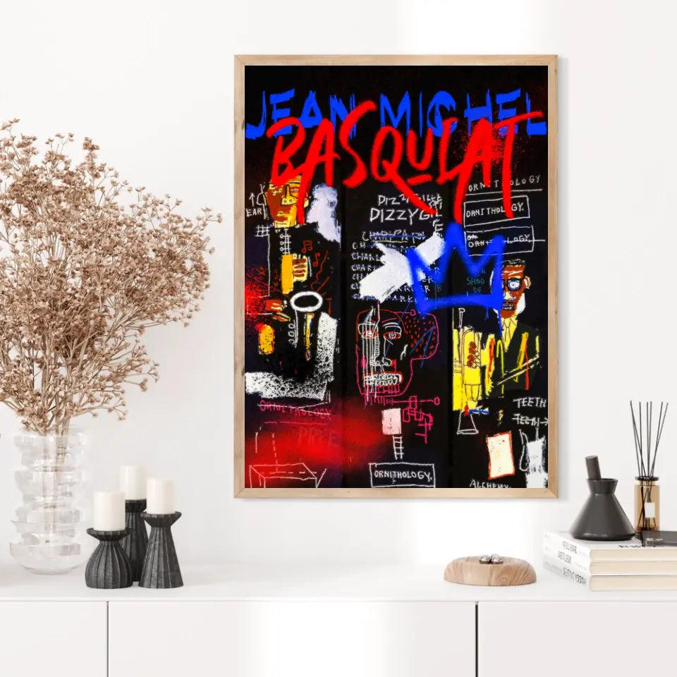 Affiche et Tableau Pop Art de Jean Michel Basquiat Ornithology